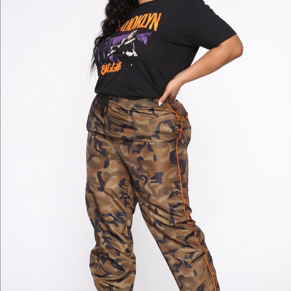 Fashion Nova Camp Camo Jogger Pant